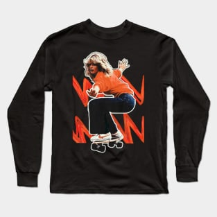 Roller skating make me cassic Long Sleeve T-Shirt
